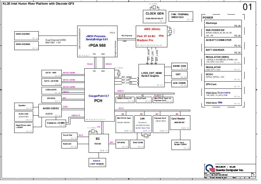 Schematics for Lenovo IdeaPad Y560p in the online store at a low price