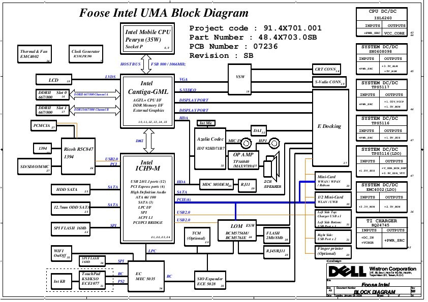 Schematics for Dell Latitude E5400 in the online store at a low price ...